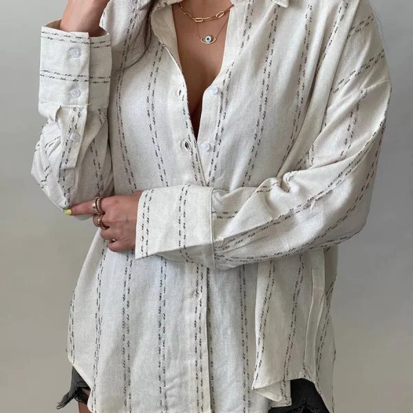 شومیز لینن Bershka