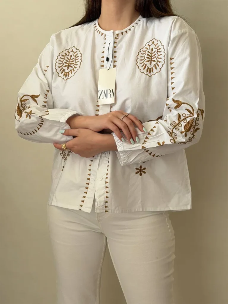شومیز جلوباز Zara