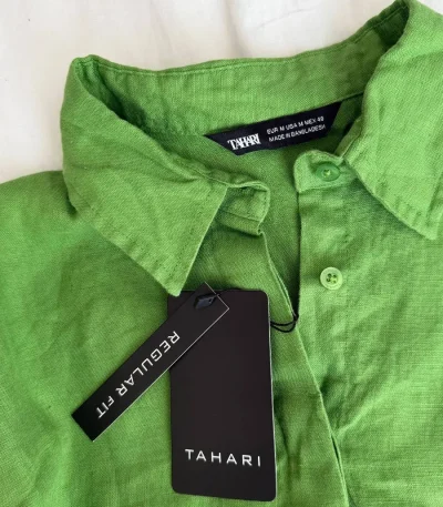 قیمت شومیز وارداتی Tahari سبز